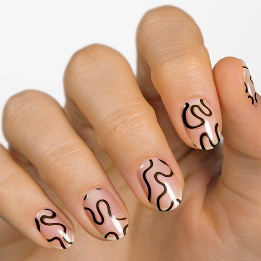 Gel Nail Strip ★ Doodle Me Crazy - MoYou London