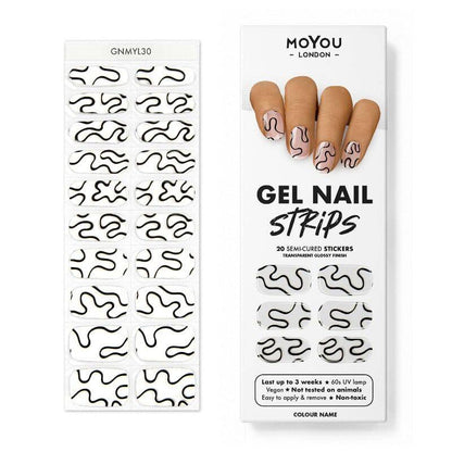 Gel Nail Strip ★ Doodle Me Crazy - MoYou London