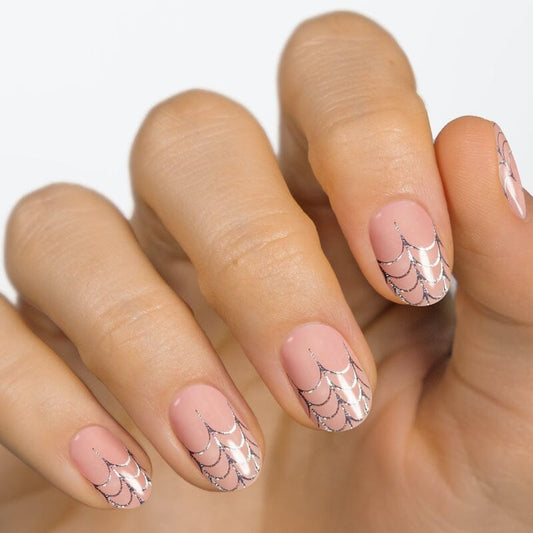 Gel Nail Strip ★ Metal Web - MoYou London