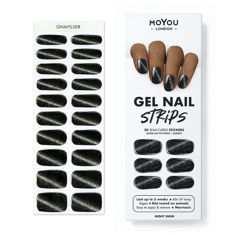 Gel Nail Strip ★ Night Swim - MoYou London