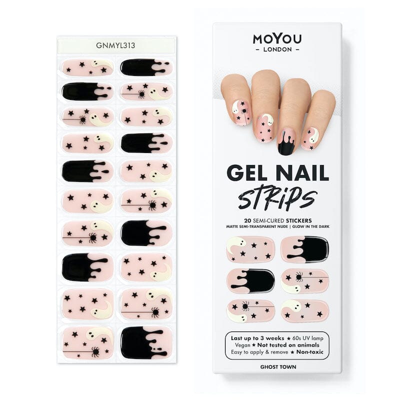 Gel Nail Strip ★ Ghost Town - MoYou London