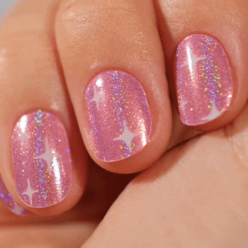 Gel Nail Strip ★ Pink Ring - MoYou London