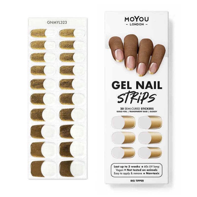 Gel Nail Strip ⭐️ ⭐️ ⭐️ Big Tipper - MoYou London