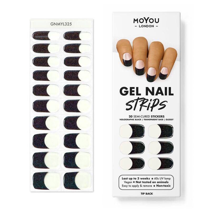 Gel Nail Strip ⭐️ ⭐️ ⭐️ Tip Back - MoYou London