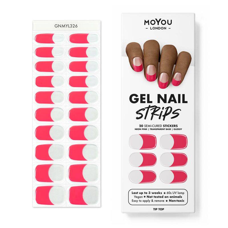 Gel Nail Strip ★ Tip Top - MoYou London