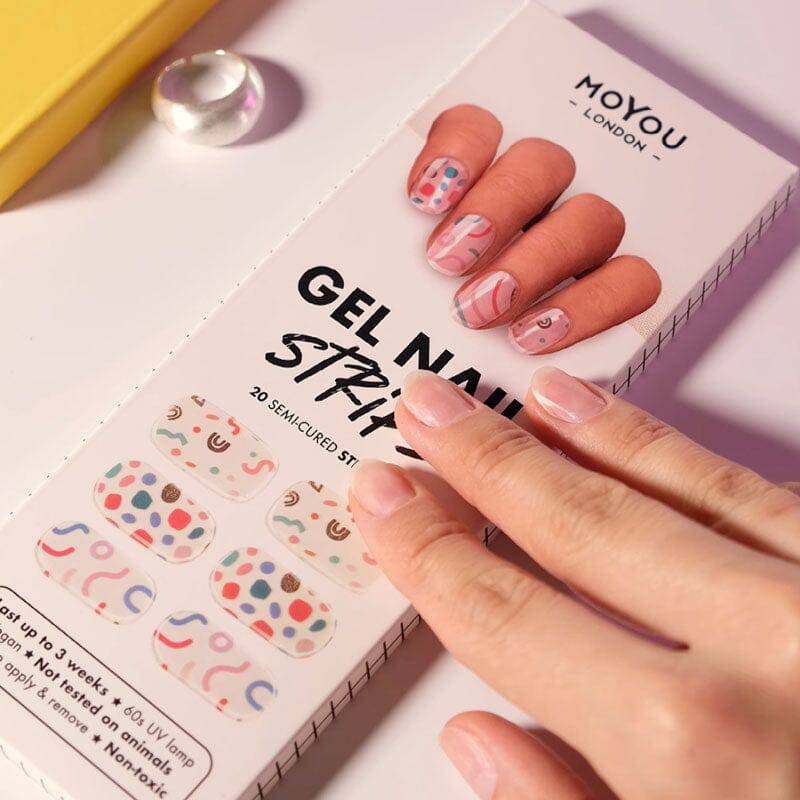 Gel Nail Strip ★ Confetti Dip - MoYou London