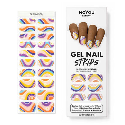 Gel Nail Strip ★ Sunny Afternoon - MoYou London