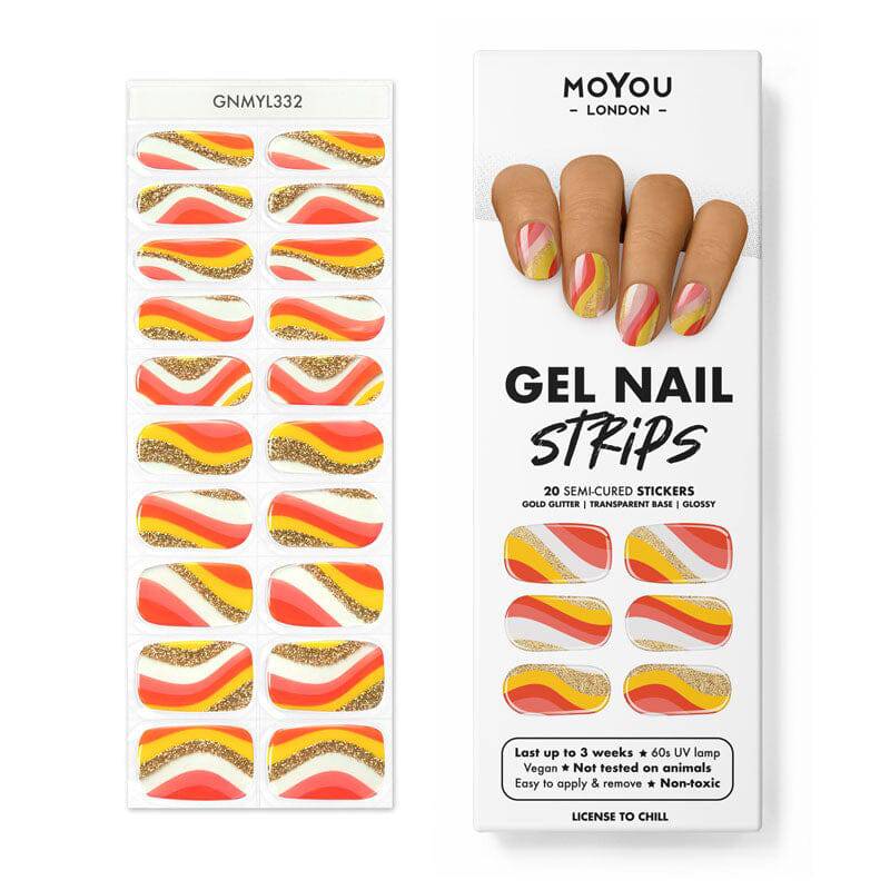 Gel Nail Strip ★ License to Chill - MoYou London