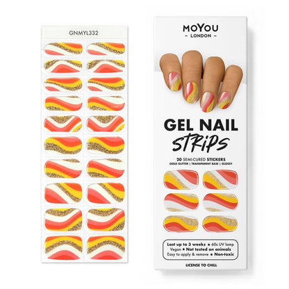 Gel Nail Strip ★ License to Chill - MoYou London
