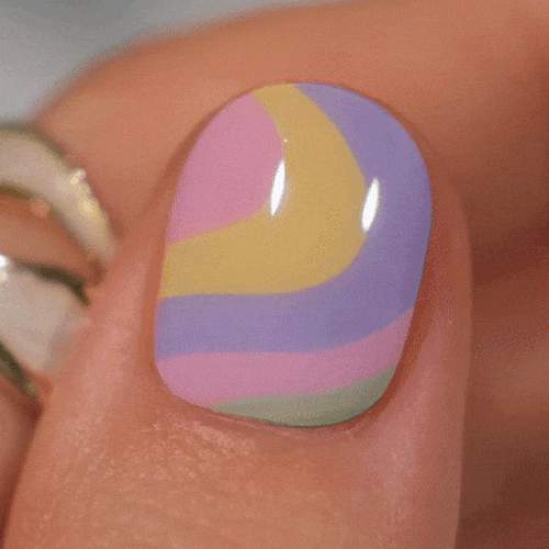 Gel Nail Strip ★ Coming in Waves - MoYou London