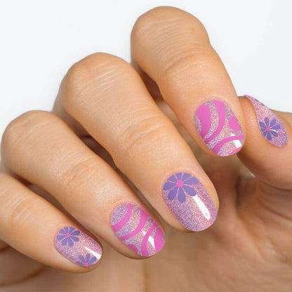 Gel Nail Strip ★ Blueberry Shake - MoYou London