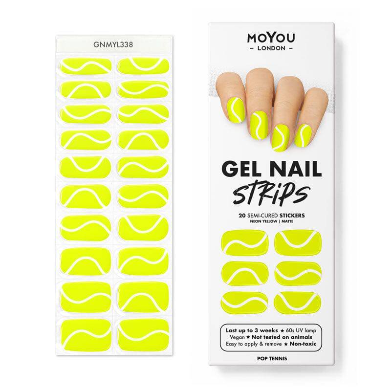 Gel Nail Strip ★ Pop Tennis - MoYou London