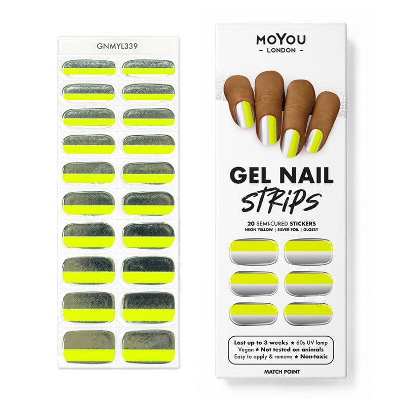 Gel Nail Strip ★ Match Point - MoYou London