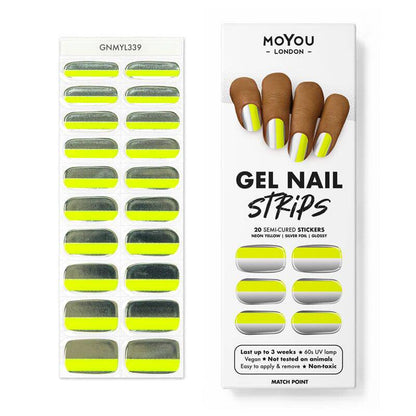Gel Nail Strip ★ Match Point - MoYou London