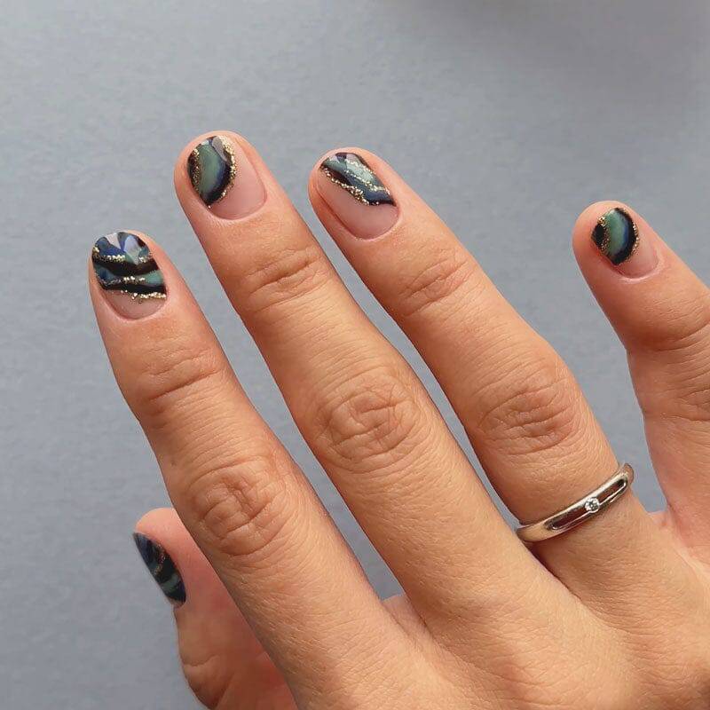 Gel Nail Strip ★ Space Gem - MoYou London