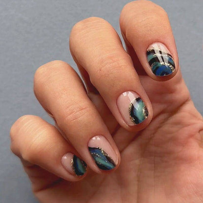 Gel Nail Strip ★ Space Gem - MoYou London