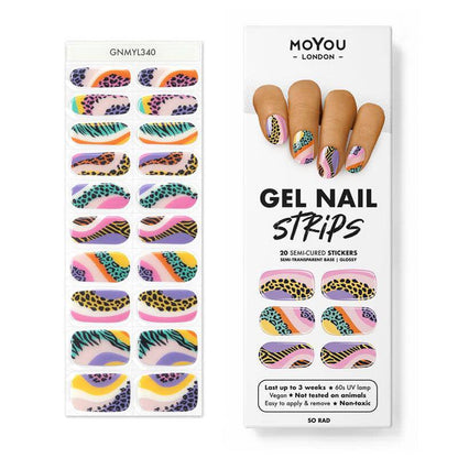 Gel Nail Strip ★ So Rad - MoYou London