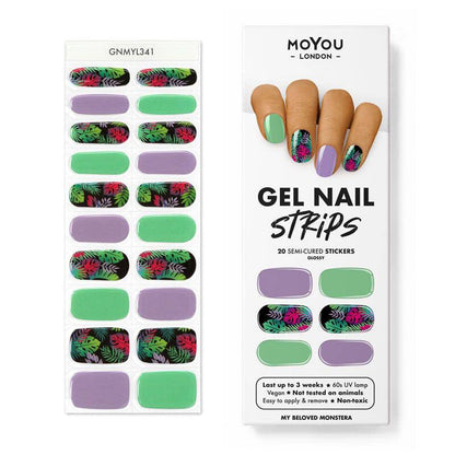 Gel Nail Strip ★ My Beloved Monstera - MoYou London