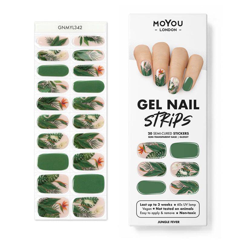 Gel Nail Strip ★ Jungle Fever - MoYou London