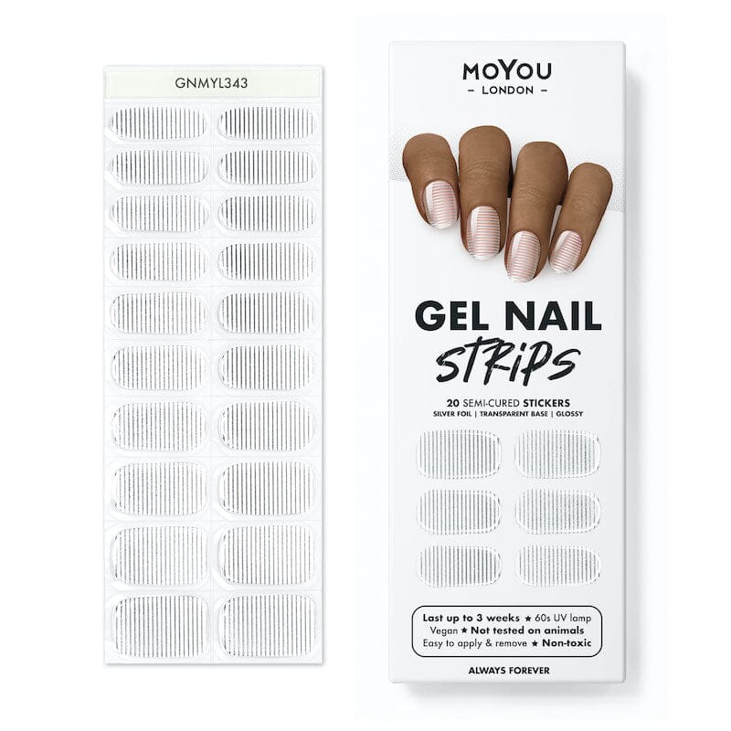 Gel Nail Strip ⭐️ ⭐️ ⭐️ Always Forever - MoYou London