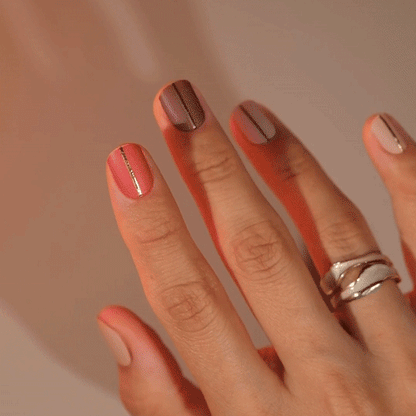 Gel Nail Strip ★ Autumn in New York - MoYou London