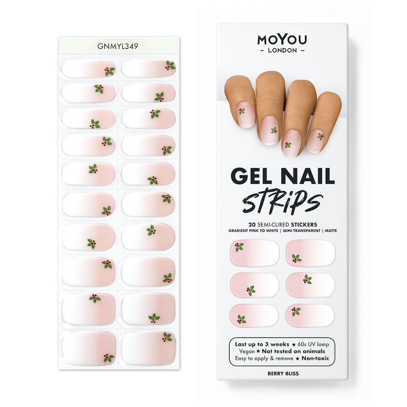 Gel Nail Strip ★ Berry Bliss - MoYou London
