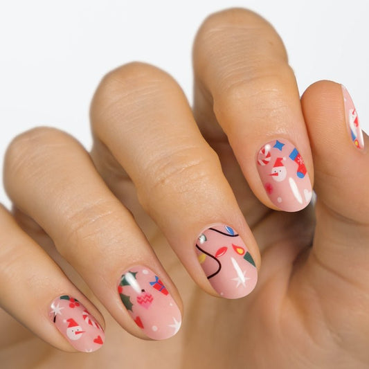 Gel Nail Strip ★ Santa Parade - MoYou London