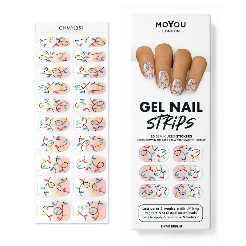 Gel Nail Strip ★ Shine Bright - MoYou London