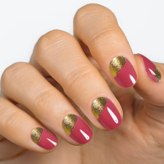 Gel Nail Strip ★ Crimson Luxe - MoYou London