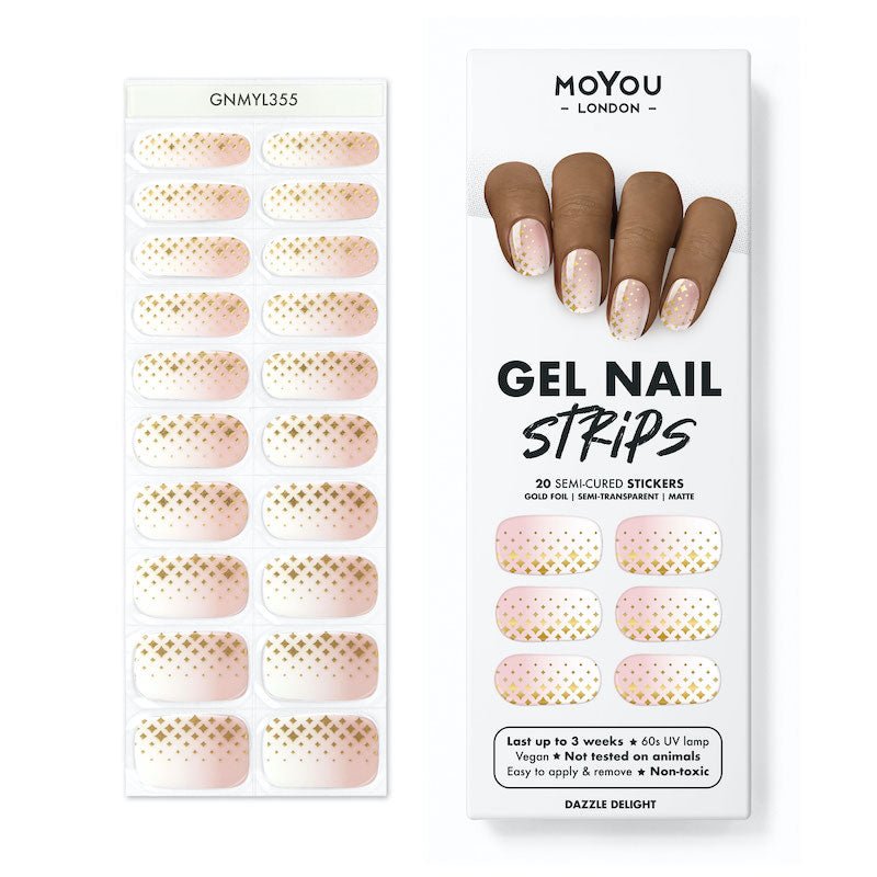 Gel Nail Strip ★ Dazzle Delight - MoYou London