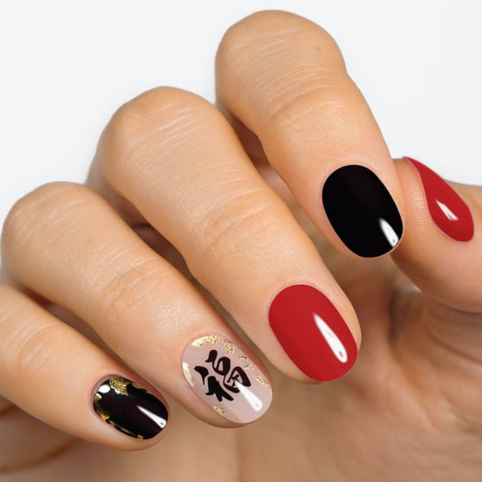 Gel Nail Strip ⭐️ ⭐️ ⭐️ Good Fortune - MoYou London
