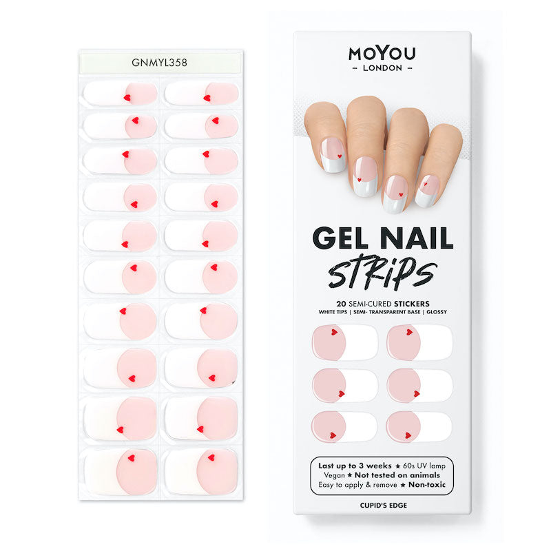 Gel Nail Strip ★ Cupid's Edge - MoYou London