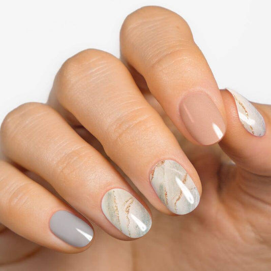 Gel Nail Strip ★ Marbelous - MoYou London