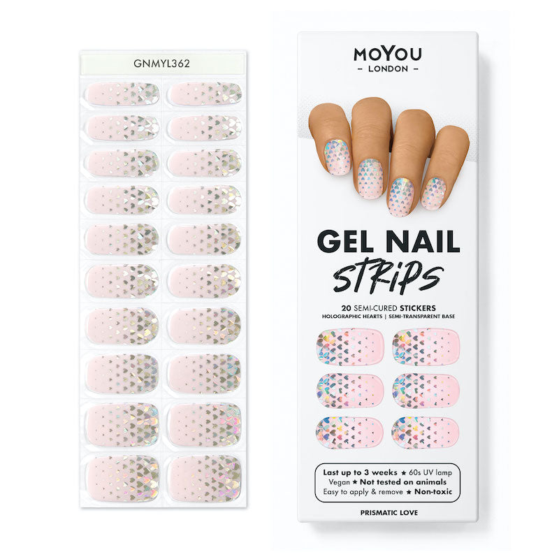 Gel Nail Strip ★ Prismatic Love - MoYou London