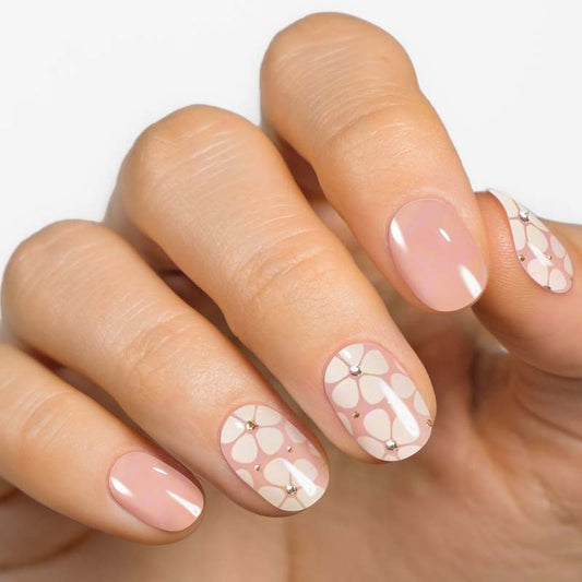 Gel Nail Strip ★ Delicate Blooms - MoYou London
