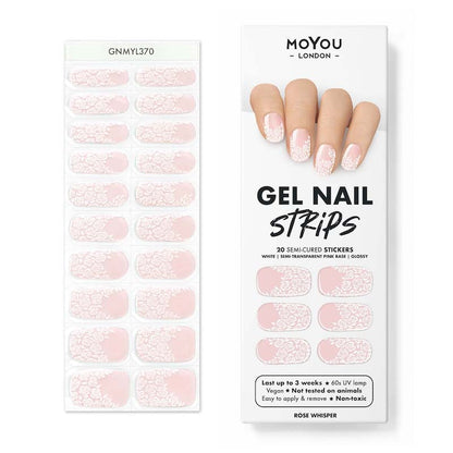 Gel Nail Strip ★ Rose Whisper - MoYou London