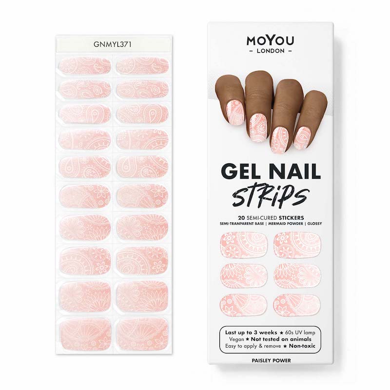Gel Nail Strip ⭐️ ⭐️ ⭐️ Paisley Power - MoYou London