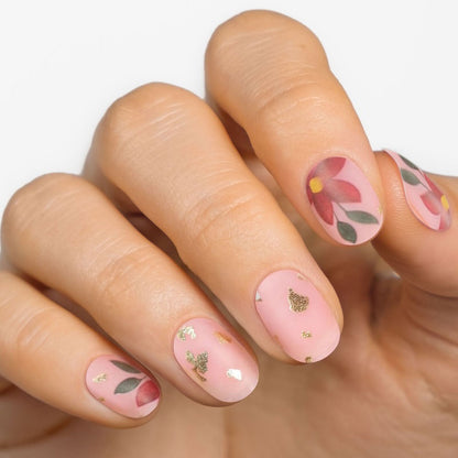 Gel Nail Strip ★ Midnight Garden - MoYou London