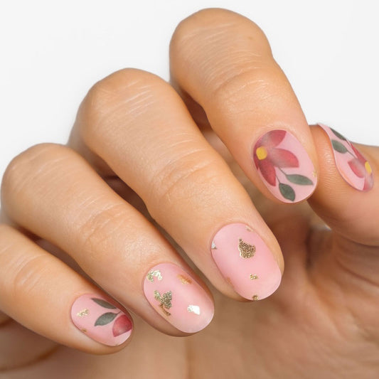 Gel Nail Strip ★ Midnight Garden - MoYou London
