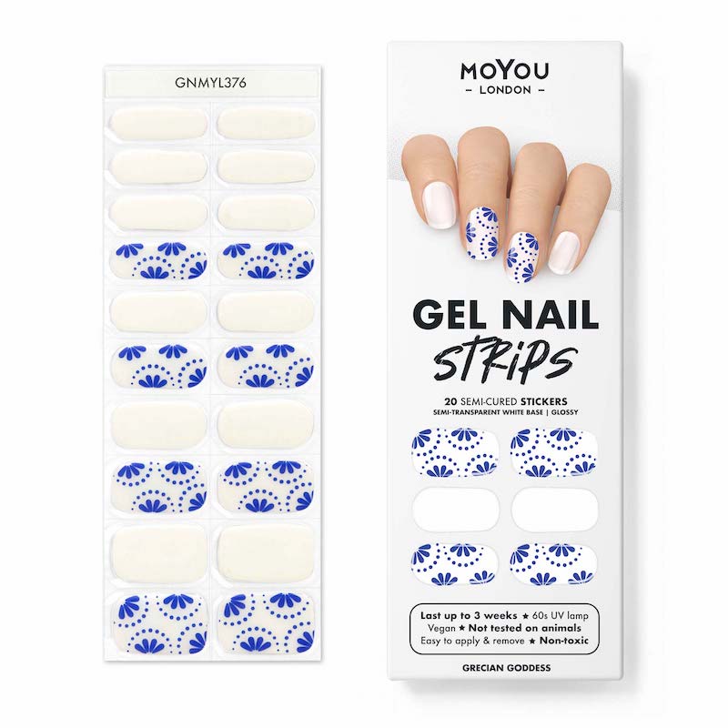 Gel Nail Strip ⭐️ ⭐️ ⭐️ Grecian Goddess - MoYou London