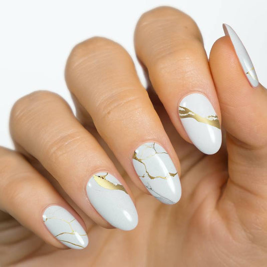 Gel Nail Strip ★ Kintsugi Queen - MoYou London