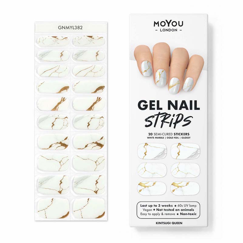 Gel Nail Strip ★ Kintsugi Queen - MoYou London