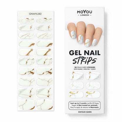 Gel Nail Strip ★ Kintsugi Queen - MoYou London