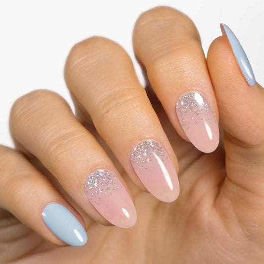 Gel Nail Strip ⭐️ ⭐️ ⭐️ Silver Lining - MoYou London