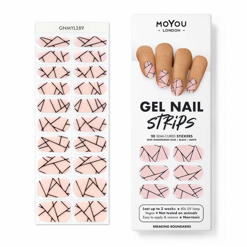 Gel Nail Strip ⭐️ ⭐️ ⭐️ Breaking Boundaries - MoYou London