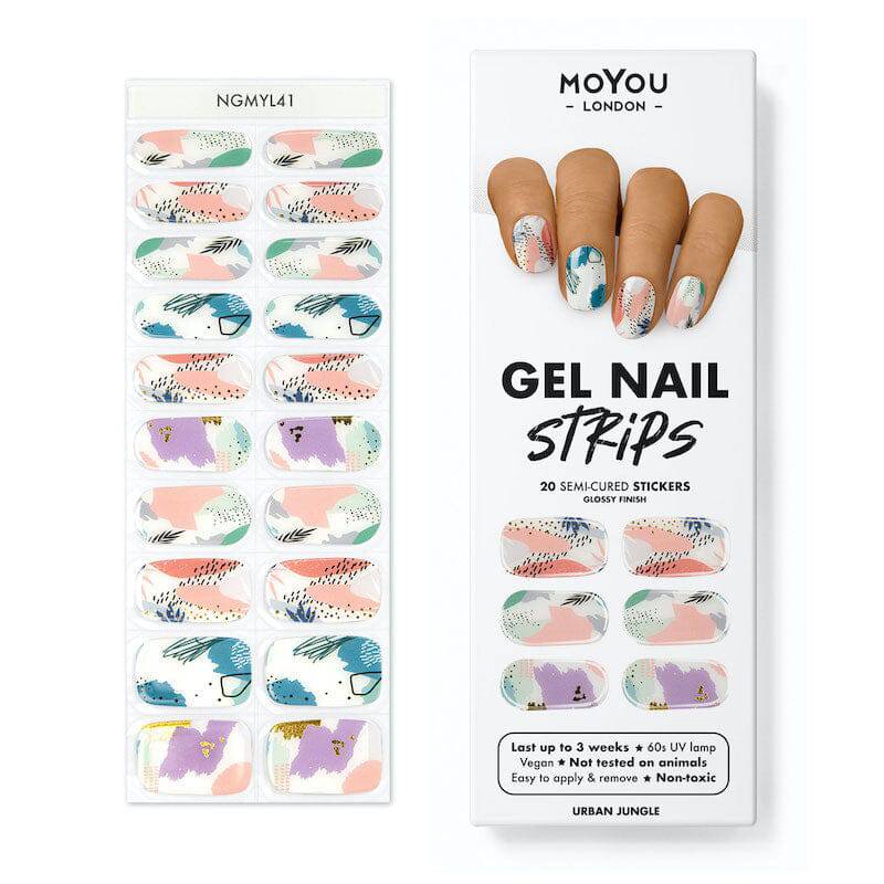 Gel Nail Strip ★ Urban Jungle - MoYou London