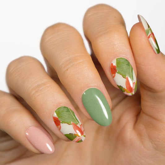 Gel Nail Strip ★ Tropic Like It's Hot - MoYou London