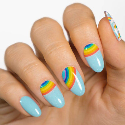 Gel Nail Strip ★ Chasing Rainbows - MoYou London