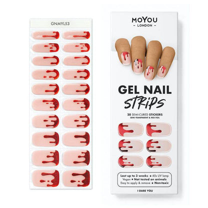 Gel Nail Strip ★ I Dare You - MoYou London