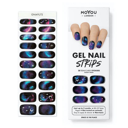 Gel Nail Strip ★ Space is the Place - MoYou London